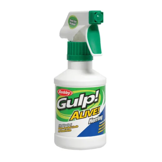 Atraktor spinningowy Berkley Gulp! Alive Spray Herring / Śledź 237ml