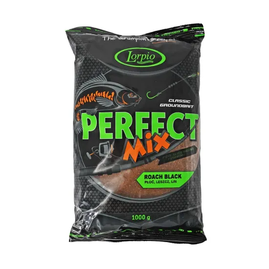 Zanęta wędkarska Perfect Mix Roach Black Lorpio 1kg