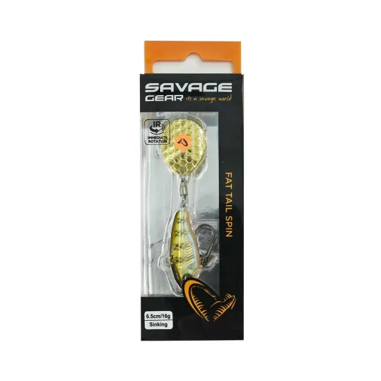 Przynęta Fat Tail Spin 6.5cm 16g perch Savage Gear