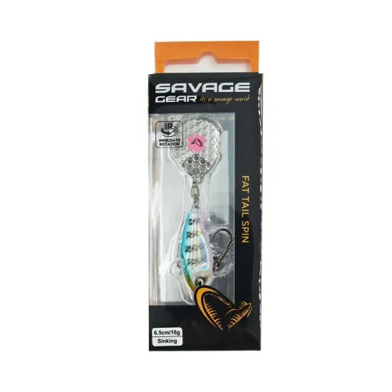 Przynęta Fat Tail Spin 6.5cm 16g blue silver pink Savage Gear