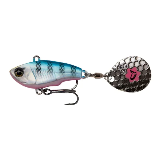 Przynęta Fat Tail Spin 8cm 24g blue silvwer pink Savage Gear-74586