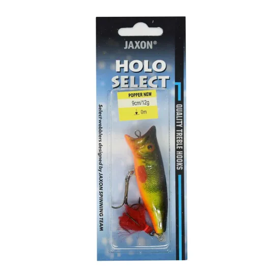 Wobler Jaxon Holo Select Popper Chlup F 9cm/12g OM