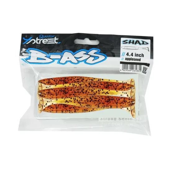 Przynęta ripper 4 Street B-Ass Shad 11cm / 5 sztuk appleseed