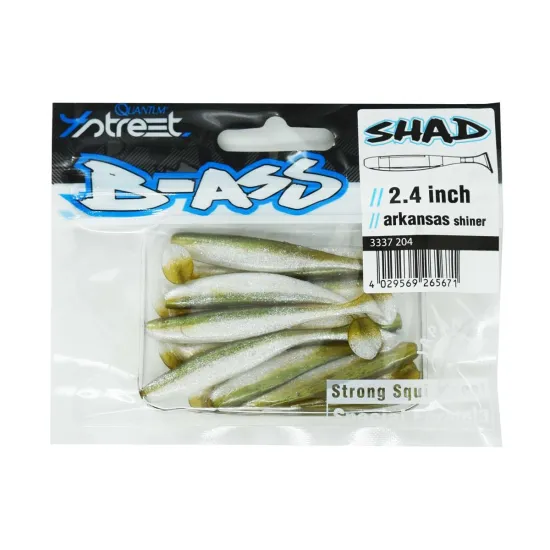 Przynęta ripper 4 Street B-Ass Shad 6.1cm / 10 sztuk arkansas shiner