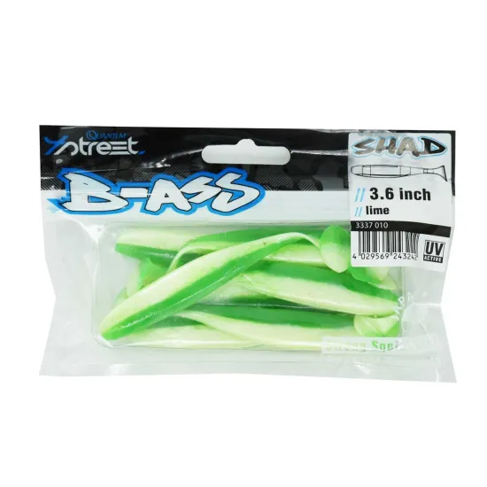 Przynęta ripper 4 Street B-Ass Shad 9.15cm / 7 sztuk lime