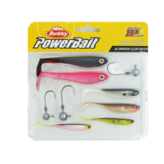 Zestaw przynęt Jig Minnow Clear Water Berkley