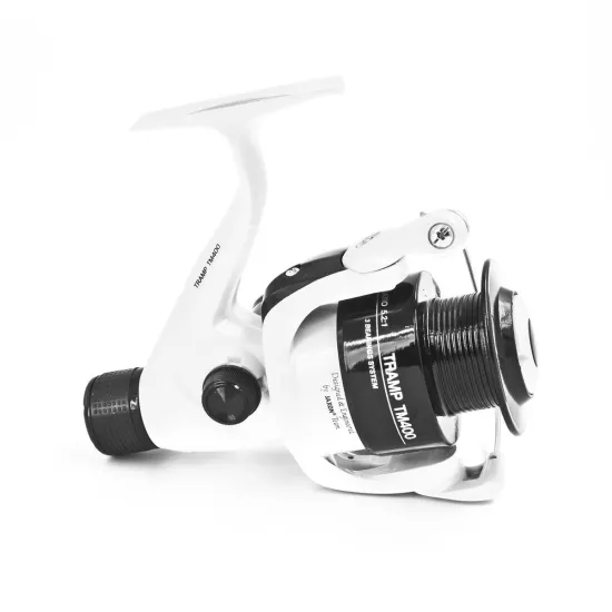 Kołowrotek spinningowy, uniwersalny Jaxon Tramp TM 400 3 łożyska-76009