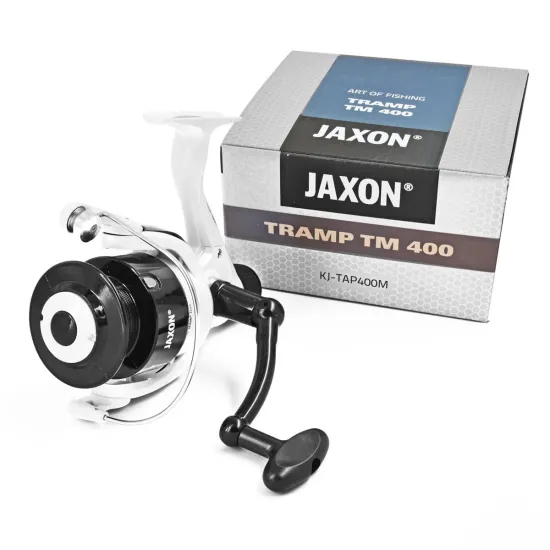 Kołowrotek spinningowy, uniwersalny Jaxon Tramp TM 400 3 łożyska-76010