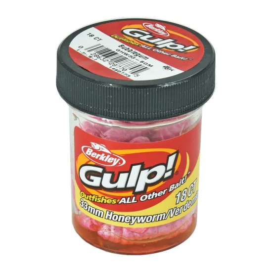 Przynęta Gulp! Honey Worm 3.3cm bubblegum Berkley