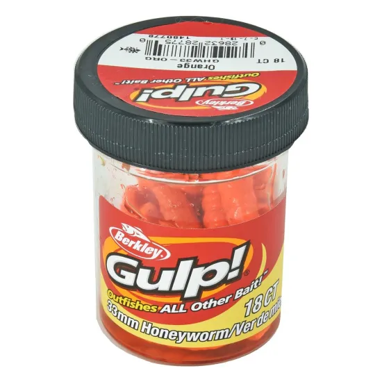 Przynęta Gulp! Honey Worm 3.3cm orange Berkley