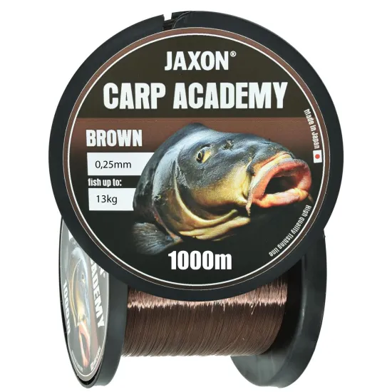 Żyłka karpiowa Jaxon Carp Academy Brown 0.25mm 1000m