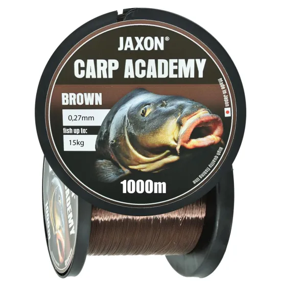 Żyłka karpiowa Jaxon Carp Academy Brown 0.27mm 1000m