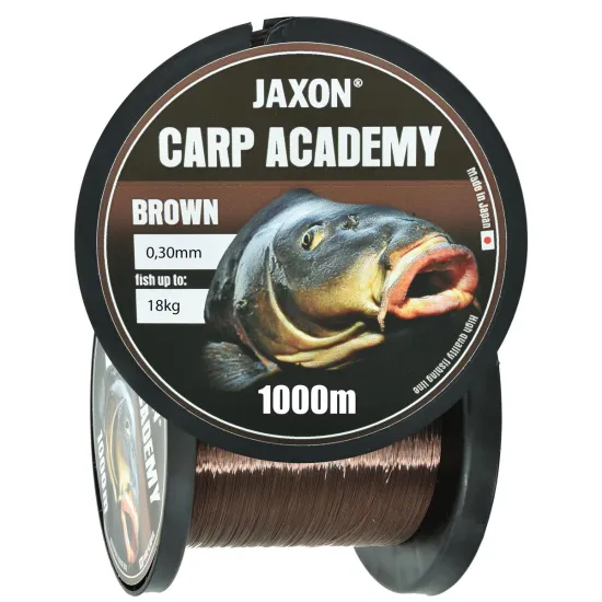 Żyłka karpiowa Jaxon Carp Academy Brown 0.30mm 1000m