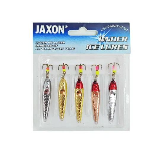 Błystka podlodowa Jaxon D 6.0g 45mm mix 5 sztuk