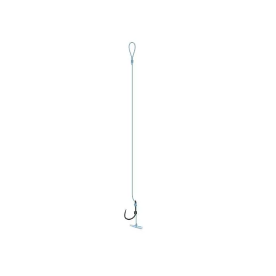 Haczyki bezzadziorowe z przyponem DAM Detek Method Feeder Push Stop Rig rozmiar 14 8 sztuk-77365