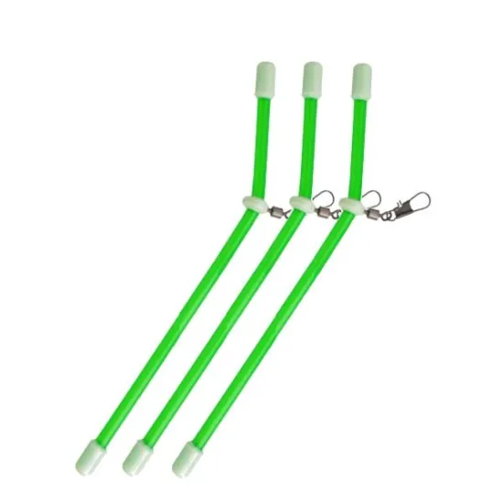 Rurka antysplątaniowa fluo z krętlikiem 25cm 3 sztuki