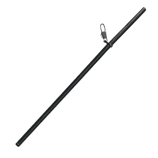 Rurka antysplątaniowa czarna prosta 24cm 1 sztuka
