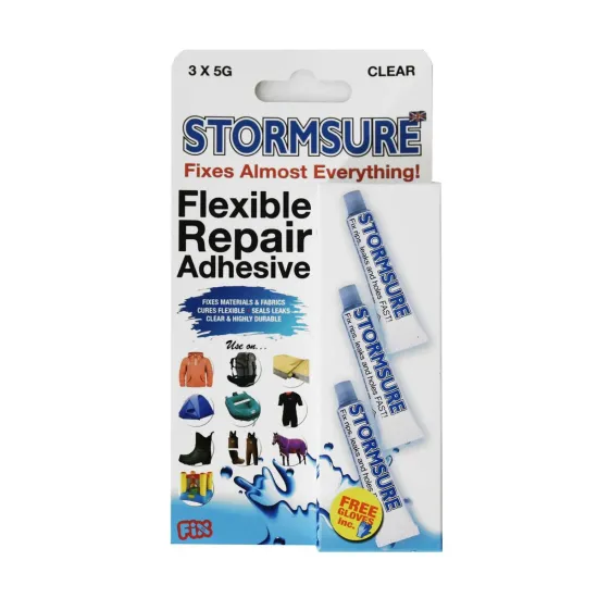 Klej do woderów kaloszy, neoprenu Stormsure 3x5g