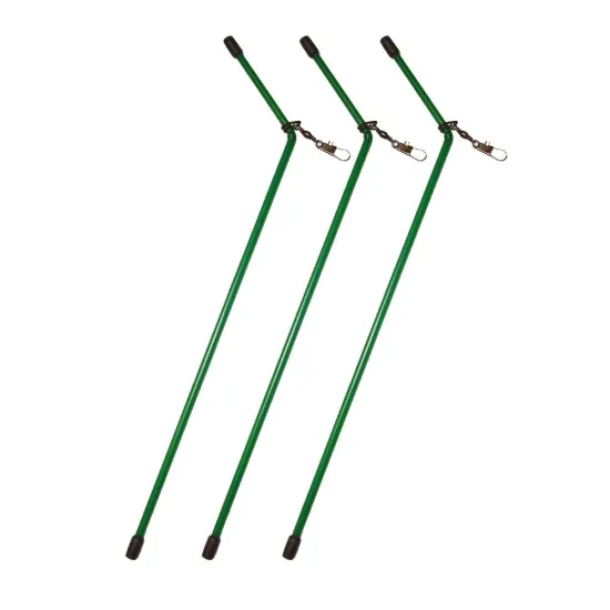Rurka antysplątaniowa zielona z krętlikiem 20cm 3 sztuki