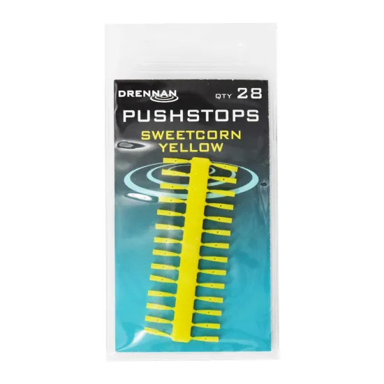 Stopery Quickstops pellet żółty Drennan 28 sztuk