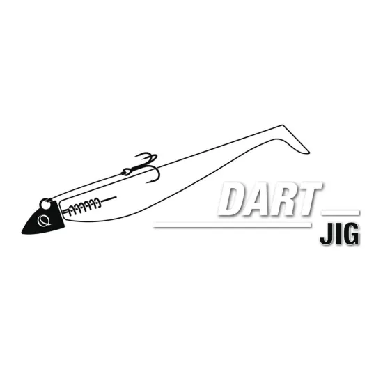 Główka z wkrętką Quantum Jigs Darthead 20g-78341