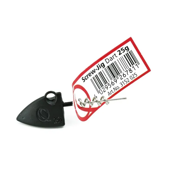 Główka z wkrętką Quantum Jigs Darthead 25g-78356