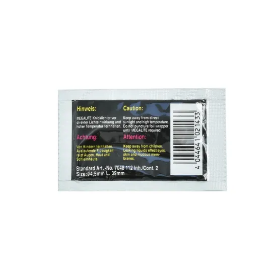 Końcówka świecąca 4.5 mm czerwona DAM 2 sztuki-78508