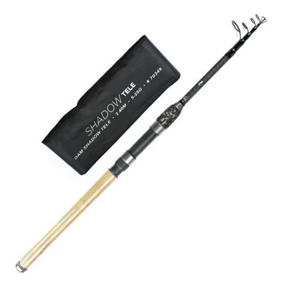 Wędka spławikowa DAM Shadow Tele 2.40m 5-25g-78640
