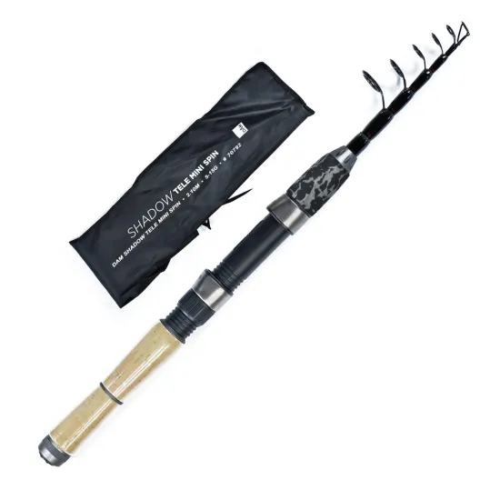 Wędka spinningowa DAM Shadow Tele Mini Spin 2.10m 5-15g-78699