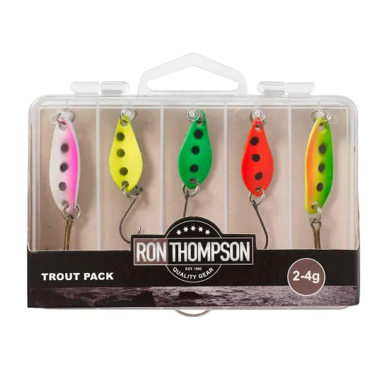 Zestaw błystek wahadłowych Trout Pack 2-4 g Ron Thompson 5 sztuk