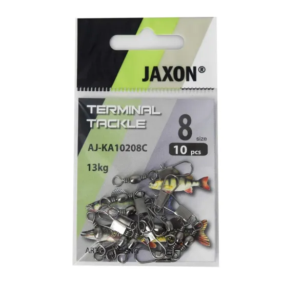 Agrafka Interlock z krętlikiem Classic Jaxon rozmiar 48 10 sztuk-78883