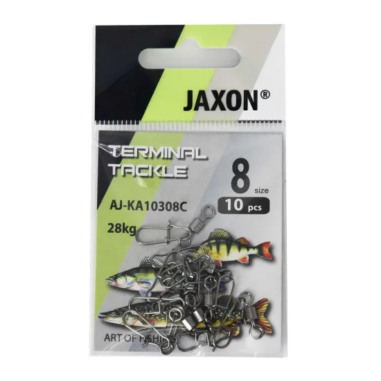 Agrafka Strong z krętlikiem Strong Jaxon rozmiar 8 10 sztuk-78945