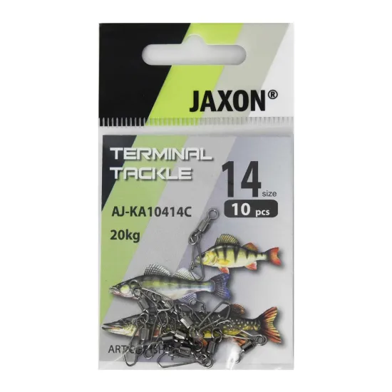 Agrafka Hook z krętlikiem Strong Jaxon rozmiar 14 10 sztuk-79022