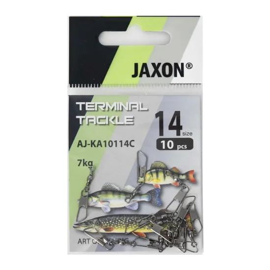 Agrafka Safety z krętlikiem Classic Jaxon rozmiar 14 10 sztuk-79055