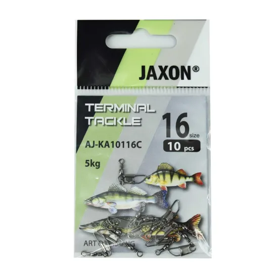 Agrafka Safety z krętlikiem Classic Jaxon rozmiar 16 10 sztuk-79057