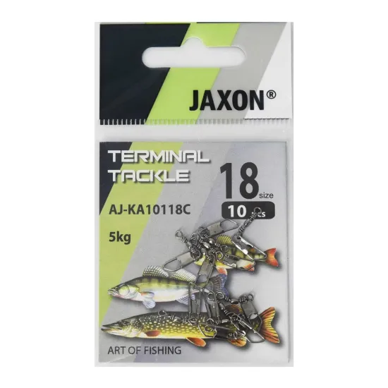 Agrafka Safety z krętlikiem Classic Jaxon rozmiar 18 10 sztuk-79059