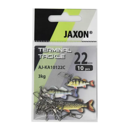 Agrafka Safety z krętlikiem Classic Jaxon rozmiar 22 10 sztuk-79092