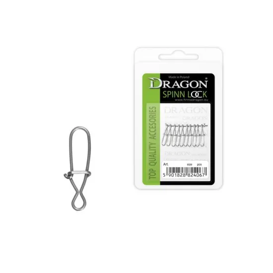 Agrafka Spin Lock Dragon no.2 10szt