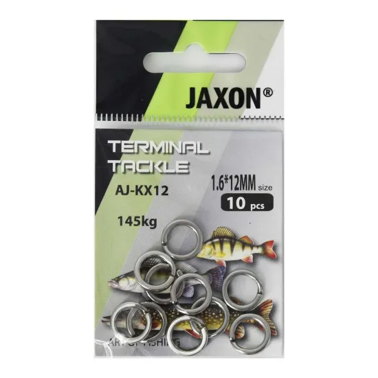 Kółka Łącznikowe Big Game 1.6x12mm Jaxon 10 sztuk-79186