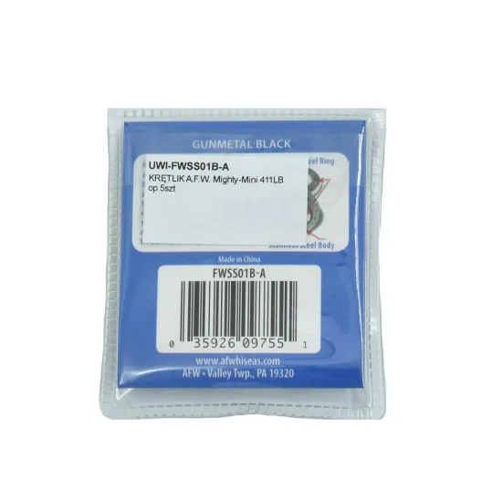 Krętlik wędkarski American Fishing Wire Mighty-Mini 186kg 5 sztuk-79807