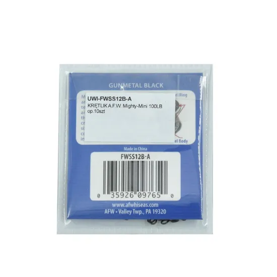 Krętlik wędkarski American Fishing Wire Mighty-Mini 45kg 10 sztuk-79811