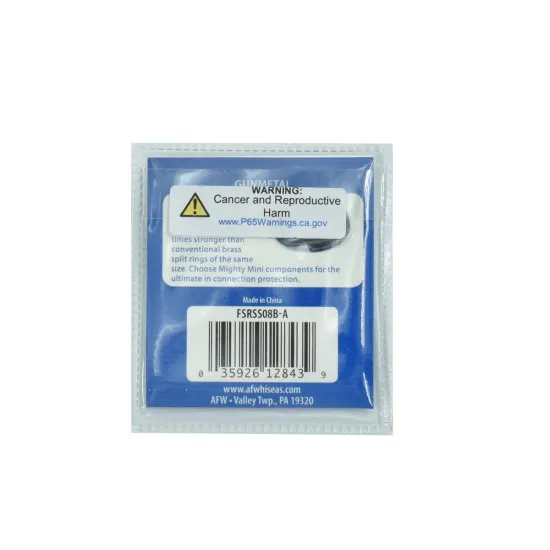 Kółko łącznikowe Mighty Mini American Fishing Wire 105 kg 3 sztuki-79837