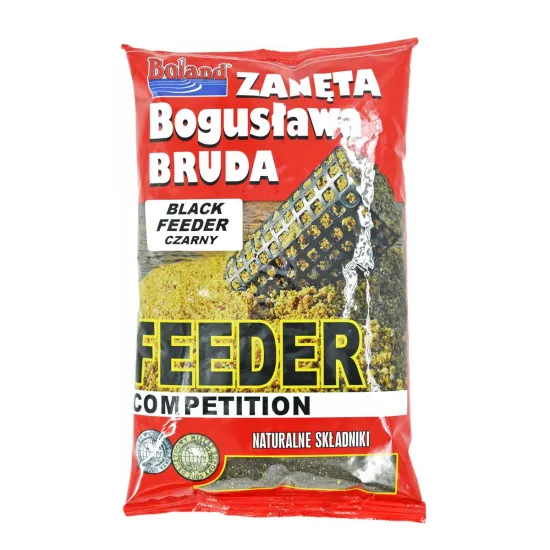 Zanęta wędkarska zawodnicza black feeder Boland 1kg