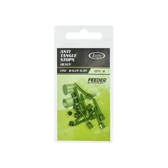 Stoper pozycjoner skrętki heavy zielony Lorpio 8 sztuk