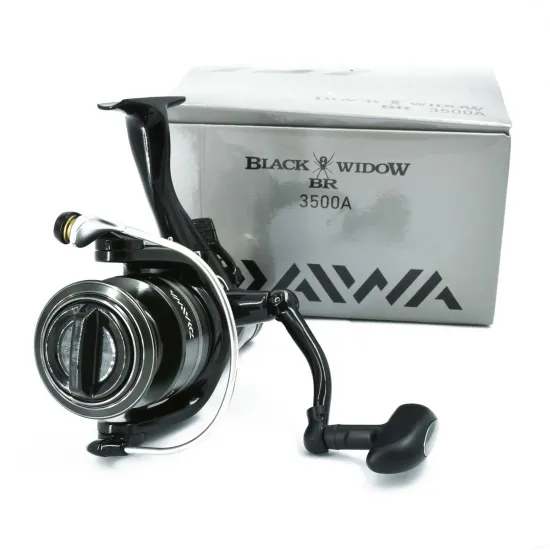Kołowrotek feeder karpiowy z wolnym biegiem Daiwa Black Widow BR A 3500 4 łożyska-80637