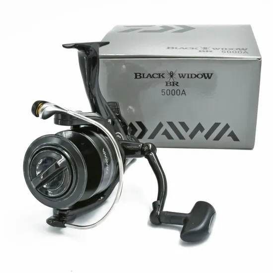 Kołowrotek feeder karpiowy z wolnym biegiem Daiwa Black Widow BR A 5000 4 łożyska-80708