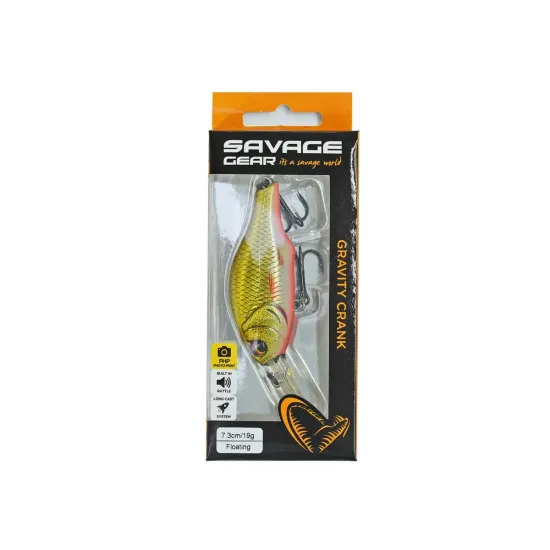 Wobler Gravity Crank MR 7.3cm 19g floating dirt Savage Gear-80933