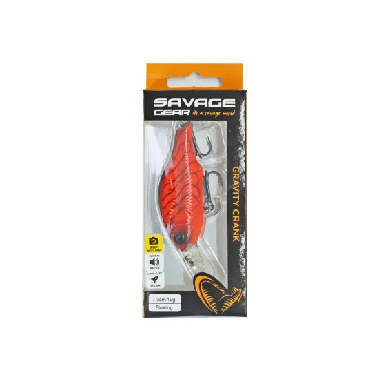 Wobler Gravity Crank MR 7.3cm 19g floating red Savage Gear-80935