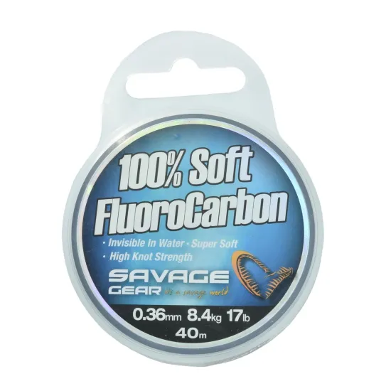 Fluorocarbon Savage Gear Soft 0,36mm 40m