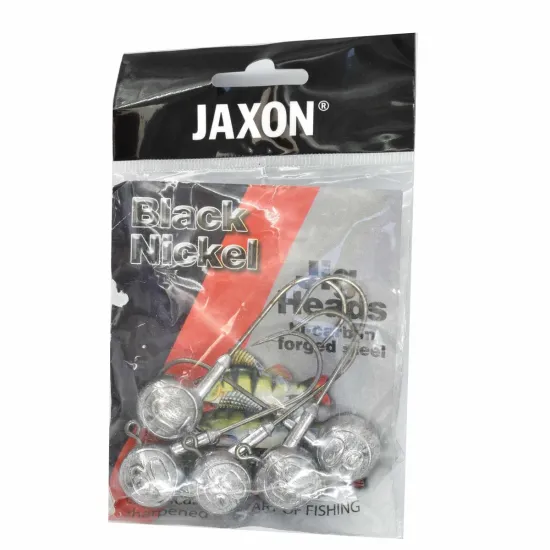 Główka jigowa spinningowa Jaxon Tanami Black Nickel #7/0 60g 5 sztuk